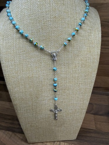 Italian beaded stone - italian, rosary