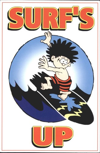 Dennis the menace surf up - dennis, surf's