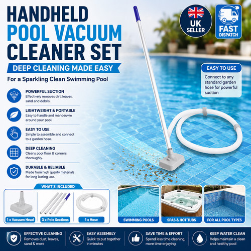Handheld pool vacuum cleaner - handheld,