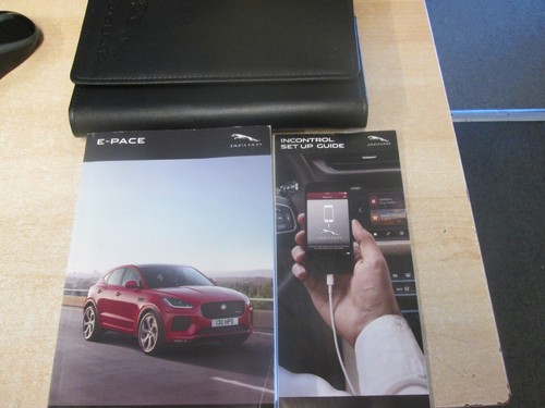 Jaguar pace owners manual - e,
