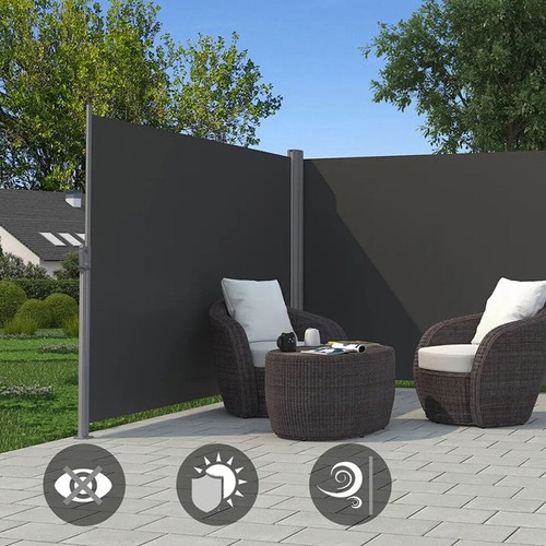 Retractable side awning - retractable,