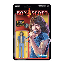 Bon Scott Reaction Figures Wave 01 Bon Scott  AC/DC  super 7 mint new hard rock