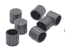 1 1/8" Universal Rubber Feet for Patio Furniture  Chairs  Equipment Shop Stools