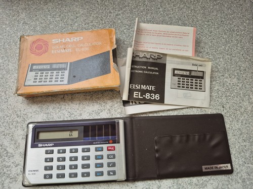 Vintage sharp elsi mate - elsi, el-836