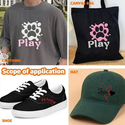 Puff heat transfer vinyl 13 - transfer,