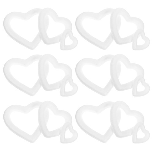 Pcs white foam wreath - pcs,