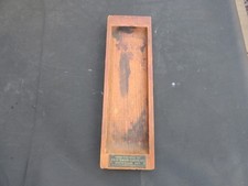 DESKTOP PEN TRAY FROM THE TEAK OF HMS QUEEN ELIZABETH DARDANELLES 1915