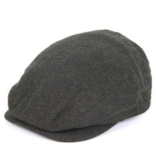 Barbour Mens Barlow Flat Cap