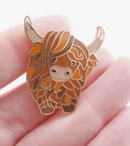 Highland cow coo - coo, metal