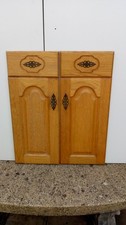 Pair solid light - light, oak