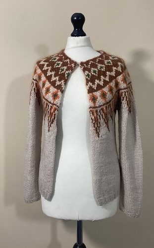 Vintage wool mohair cardigan - mohair,