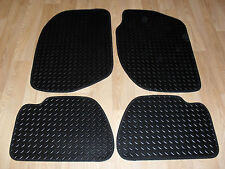 Car Mats for Land Rover Freelander MK1 1997-06  Fitted RUBBER Car Mat Set Black