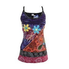 Razor Cut Vest Top Fair Trade