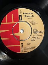 Queen, Bohemian Rhapsody, 7" Vinyl Single EMI 2375 1975 VG+