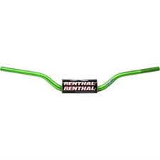 Renthal Fatbar 28mm Unbraced Handlebar Green for Aprilia Mana 850 2007-2016