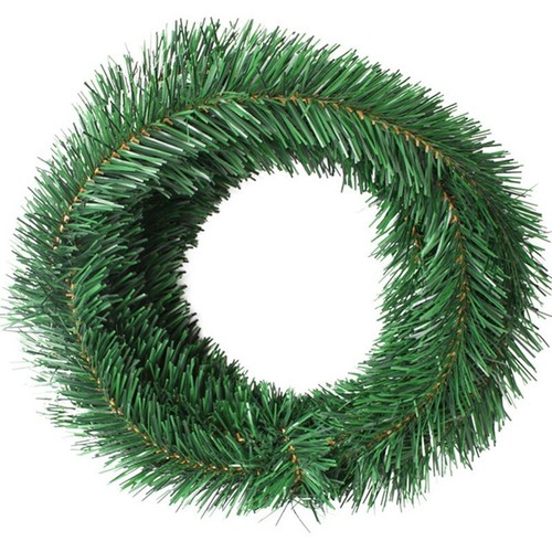 Artificial pine wreath - pine, swag