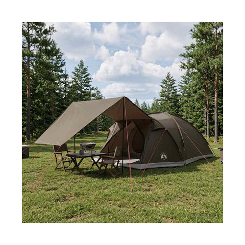 Cabin tent brown - brown, grey