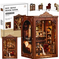 3D Wooden Book Nook Kit