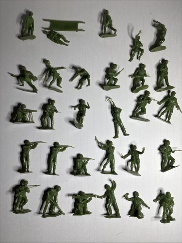 Lot figures 1963 marx - figures,