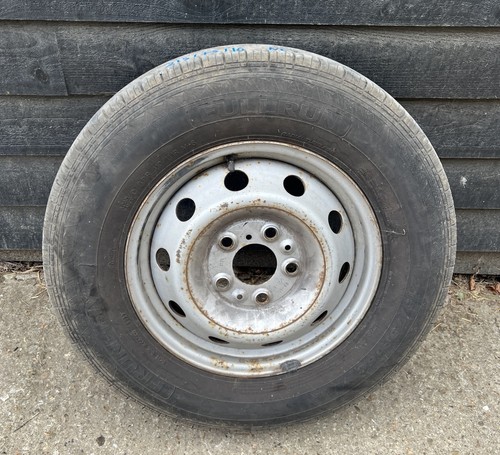Steel wheel with tyre fiat - with,