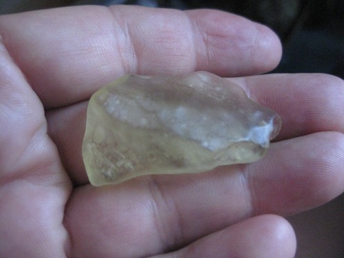 Libyan desert glass - glass,
