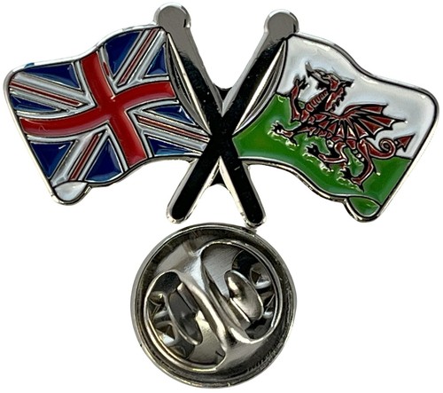Union jack pin badge - union,