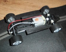 Scalextric adjustable car