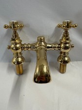 Vintage Brass Mixer Tap Dual