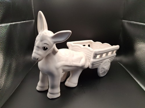 Vintage donkey and cart - vintage,