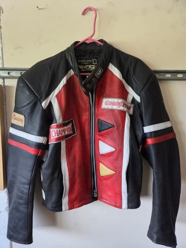 Vintage leather motorcycle - leather,