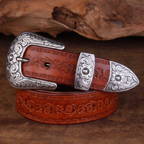 Vintage genuine leather men - genuine,