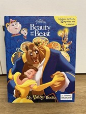 Beauty And The Beast Disney Princess My Busy Books Storybook, 12 Figures&Playmat