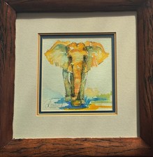 African painting of Elephant