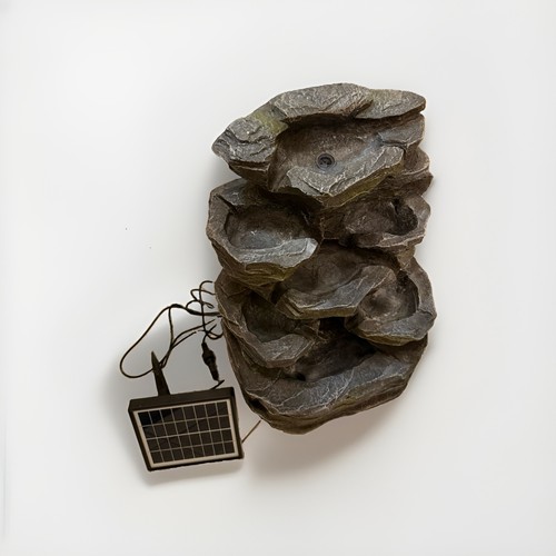 Easy fountain rock falls solar - easy,