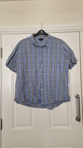 Lincoln men checked - checked, blue