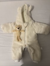 Baby Fluffy Snow Suit Size 0-3