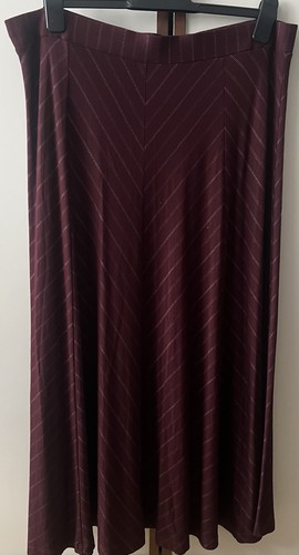 Woman long skirt - , burgundy