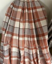 FABULOUS NEXT HIGHLAND CHECK WOOL STYLE  SINGLE/ DOOR CURTAIN 66 x 90