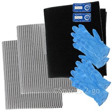 Cooker Hood Filter Kit for CDA Kitchen Extractor Vent Fan Grease Carbon Filters