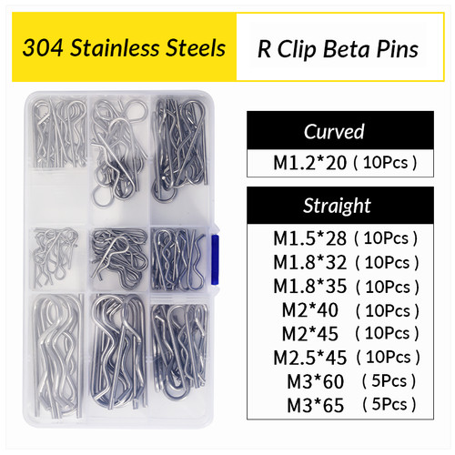 Clip stainless steel 304 - stainless,