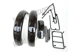 NORTON 16H BLACK PAINTED FRONT