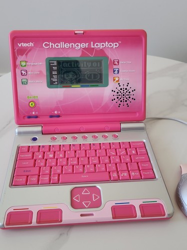 Vtech challenger laptop pink - challenger,