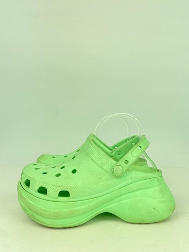 Crocs bright green solid mega - crocs,