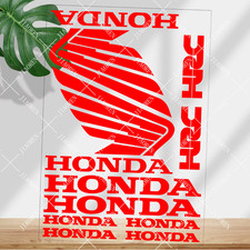 HRC Tank Helmet Racing Decal