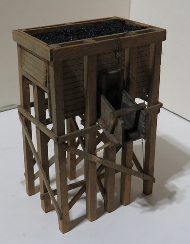 Coal bunker built - coal, wood