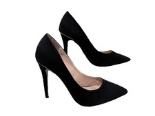 Lipsy Black Suede Stiletto