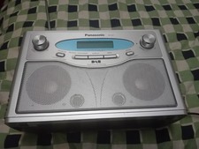 Panasonic RF-D1 DAB FM Digital Radio with Power Supply Tested & Working 