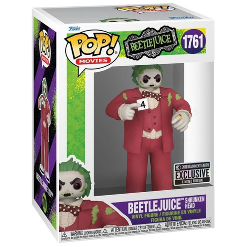 Funko pop beetlejuice shrunken - pop,