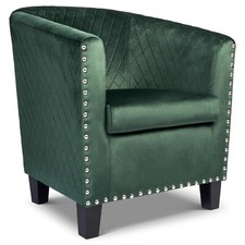 Tub Chair Velvet Arm Chair
