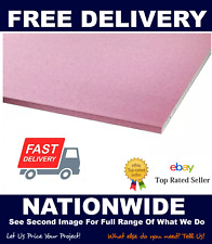 Fireline Plasterboard 8x4 Boards (2400x1200) 12.5mm Thickness Square Edge